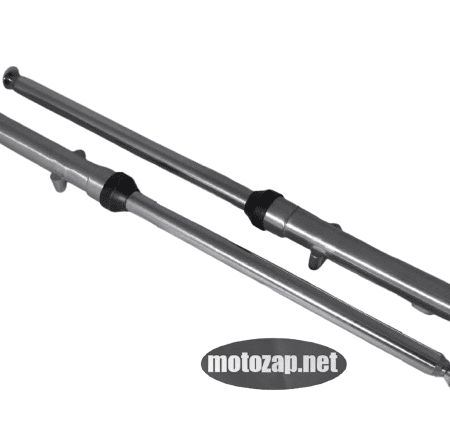 Амортизатор передній мопед Alpha к-кт 2 шт барабанне гальмо d=27mm L=650mm (пір'я вилки)