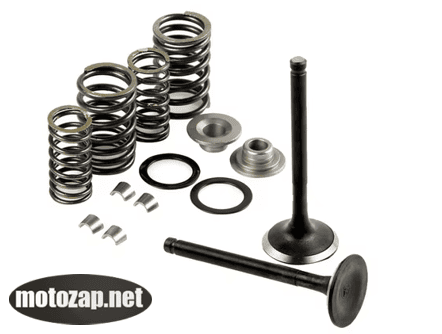 Клапана в зборі впускний + випускний скутер GY6 4T 150куб