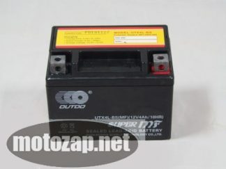 Акумулятор 12V4A гелевий UTX4L  ALFA DELTA Скутери 86*70*114 (DESIGN IN JAPAN)