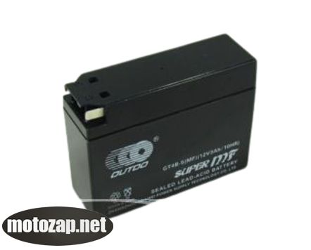 Акумулятор 12V4A гелевий GT4B Таблетка тонка SUZUKI, YAMAHA 86*38*114 (DESIGN IN JAPAN)