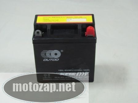 Акумулятор 12V5A гелевий YB5L ACTIVE ALFA (тонкий високий) 130*60*119 (DESIGN IN JAPAN)