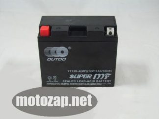 Акумулятор 12V12A гелевий YT12B-4 Мотоцикли Cross Enduro 132*69*150 (DESIGN IN JAPAN)