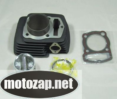 Поршнева (ЦПГ) Циліндр з поршнем мотоцикл CB 150куб Viper (Чорна) (Ø62.0, p-15, h-69)