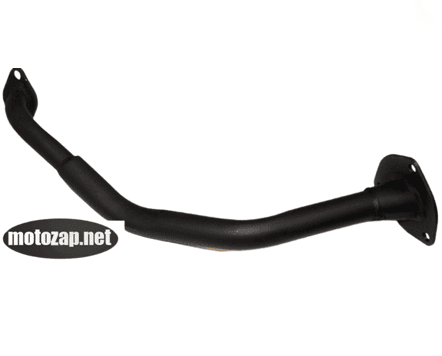 Коліно глушника скутер GY6 4T 150куб