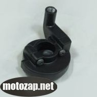 Хомут ручки газу Ендуро (під прямий трос 10 різьба)