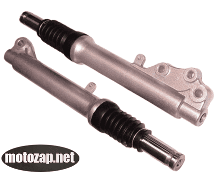 Амортизатор передній скутер JOG дискове гальмо (пір'я вилки) к-кт 2 шт