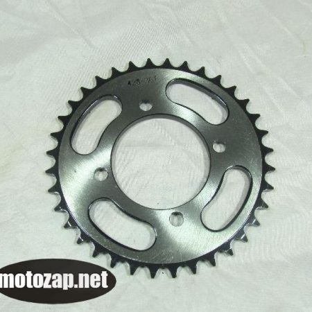 Зірочка задня MUSSTANG SUPER 428*36 d=64/83mm 4 отвора 45 сталь