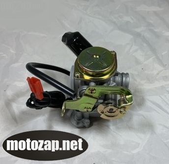 Карбюратор скутер 4Т GY6 80-100куб оригінал залізна кришка