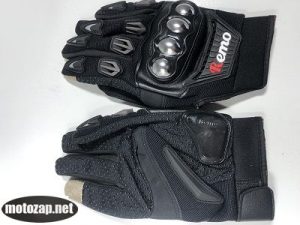 Рукавички Racing мото, металевий захист рук