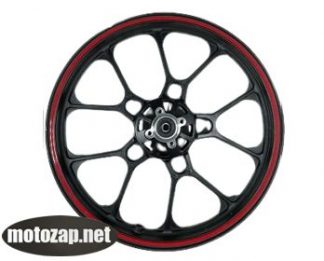 Диск переднього колеса 17-1.85 мотоцикл SENKE SK200-12 чорна стара модель