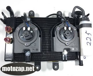 Радіатор мотоцикл SENKE SK300 з 2 вентиляторами