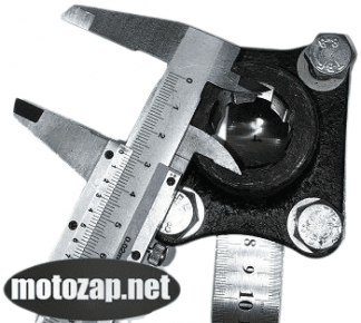 Фланець кріплення кардана Мототрактор 4х4 переднього мосту