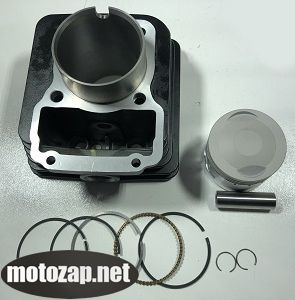 Поршнева (ЦПГ) Циліндр з поршнем мотоцикл LIFAN LF150-2E (Ø62.0,)