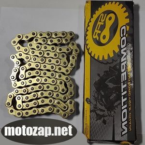 Цеп SUPER (усилена/золота) 428Н*118 Японія