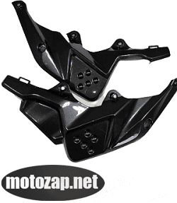 Пластик Ендуро SENKE SK250GY-5 SK250GY-4 нижній акумулятор боковий к-кт 2 шт