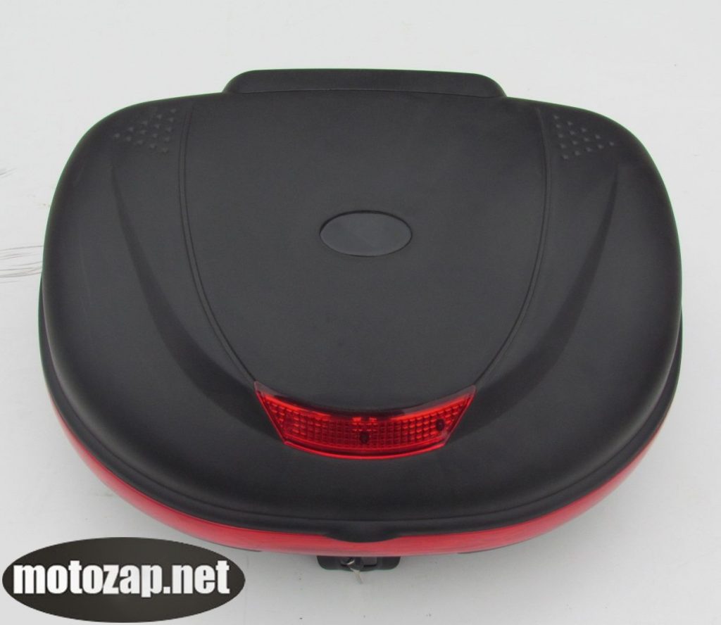 Кофр (кейс) на 2 шоломи 1 стоп пластик матовий тон.