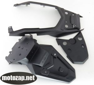 Пластик Ендуро SHINERAY 250-6C крило заднє (3 частини)