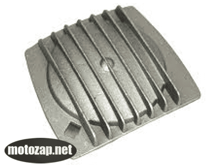 Кришка головки ліва зірки ГРМ Alpha Delta Active JH110 d-82 мм 110куб ребриста