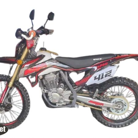 1.Мотоцикл Кросовий KAYA412 XB250, двигун ZONGSHEN ZS172FMM-3A 249куб, 21/18-колеса шиповані