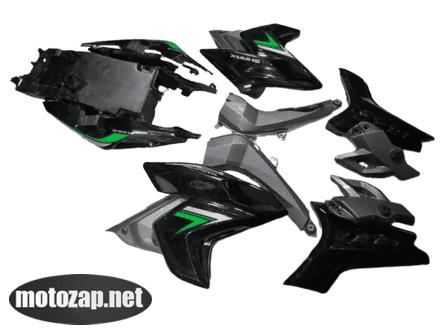 Пластик SENKE SK200-12 комплект (на стару модель)