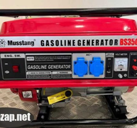 8.Генератор 3,2кВт MUSSTANG BS3500Е 220В 1 фазний ручний запуск