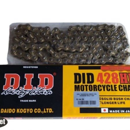 Цеп SUPER (усилена/золота) 428Н*104 Японія