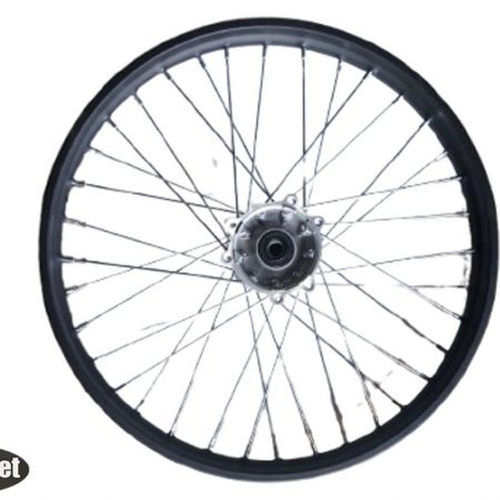 Диск переднього колеса 21 спиця металевий ЕНДУРО KAYA512-412 (чорний) 6 болтів кріпл. гальм. диска