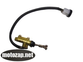 Машинка заднього гальма мотоцикл CG/CB з бачком (циліндр нижній)