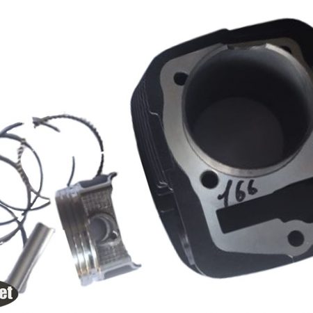 Поршнева (ЦПГ) Циліндр з поршнем мотоцикл ЕНДУРО KAYA 412 66мм ZS166FMM