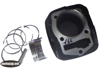 Поршнева (ЦПГ) Циліндр з поршнем мотоцикл ЕНДУРО KAYA 412 66мм ZS166FMM