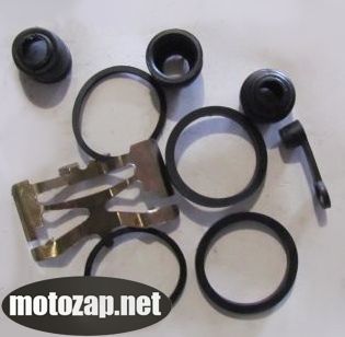 Ремкомплект супорта 2х поршневого скутер GY6 4T 50/150куб