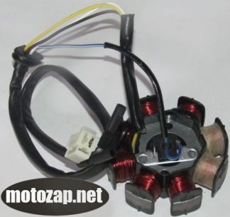 Статор генератор 8 котушок скутер GY6 4Т 50куб