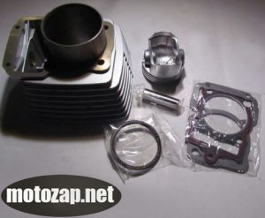 Поршнева (ЦПГ) Циліндр з поршнем мотоцикл CG 150куб 62mm