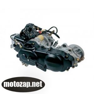 Двигун скутер GY6 4Т 80куб короткий вал (10 колесо)