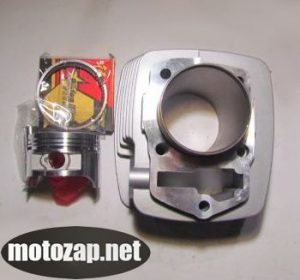 Поршнева (ЦПГ) Циліндр з поршнем мотоцикл CB 200куб 63,5mm