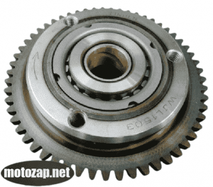 Обгінна муфта з шестернею (маховик) мотоцикл CG/CB 200/250куб (під сепаратор)