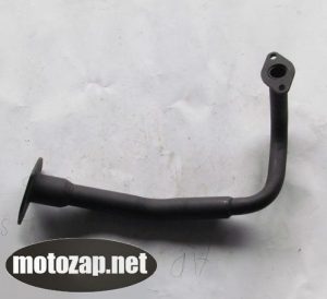 Коліно глушника скутер GY6 4T 50куб