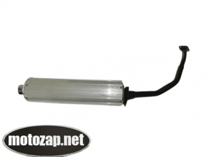 Глушник скутер (бочка) GY6 4T 150куб з коліном
