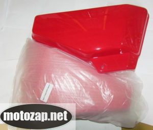 Пластик Alpha червоний бардачка Л+П к-кт