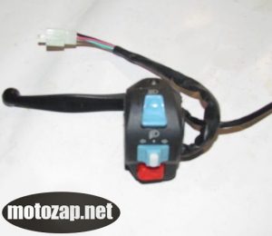 Перемикач (блок) руля скутер GY6 4Т 50куб лівий (барабан) 1 шт