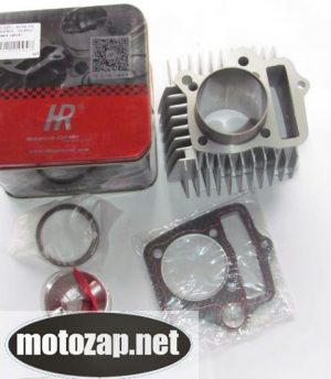 Поршнева (ЦПГ) Циліндр з поршнем Alpha Active 110куб 52,4mm ТЕФЛОН + Алюмінєва