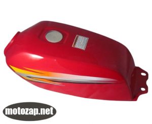 Бак паливний мотоцикли 125/150/200куб (квадратна кришка)