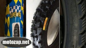 Покришка Тайвань SUPER 3.00-21 ТТ КРОС 5 шарів високий шип кубики 15мм