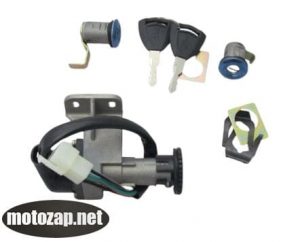 Замок запалювання скутер комплект GRAND PRIX