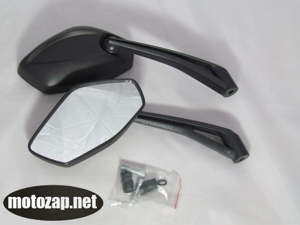 Зеркала 8мм скутер високі ромб кріплення на болт