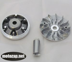 Варіатор передній скутер GY6 4Т 150куб з пальцем з щокою