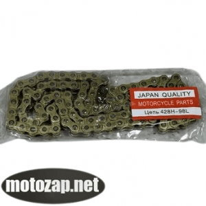 Цеп SUPER (усилена/золота) 428Н*98 Японія