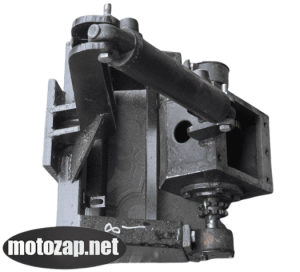 Редуктор в зборі з циліндром гідравліки рухомий (нового зразка задній)