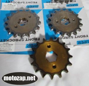 Зірочка передня мотоцикл CG/CB 150/200куб 428*13
