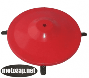 Тарілка роторної коси Т 900, диск в зборі з ножами 4шт, мотоблок R175-195N